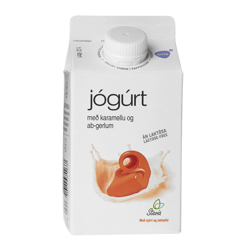 jogurt 500ml karamella og ab 800